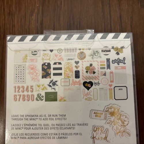Abbellimenti assortiti per scrapbooking/tamponi di carta effimera, cornici in truciolato - Foto 5 di 6