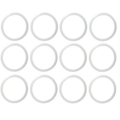 Sunshine Mason Co. Silicone Mason Jar Rim Seal Gasket  Wide Mouth 12 Pieces