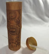 Disney Parks Moana Star Reader Wayfinder 10.5" Tall Sipper Cup w/Lid Straw Tiki