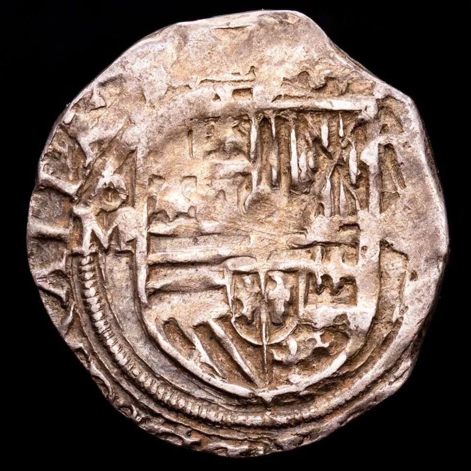  Felipe II 1 Real (3,46g) (1572-1589) Mexico Ensayador O AC-224 MBC+ - Image 3 of 3