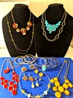 Mixed Vintage Costume Jewelry, Lot of 25pc