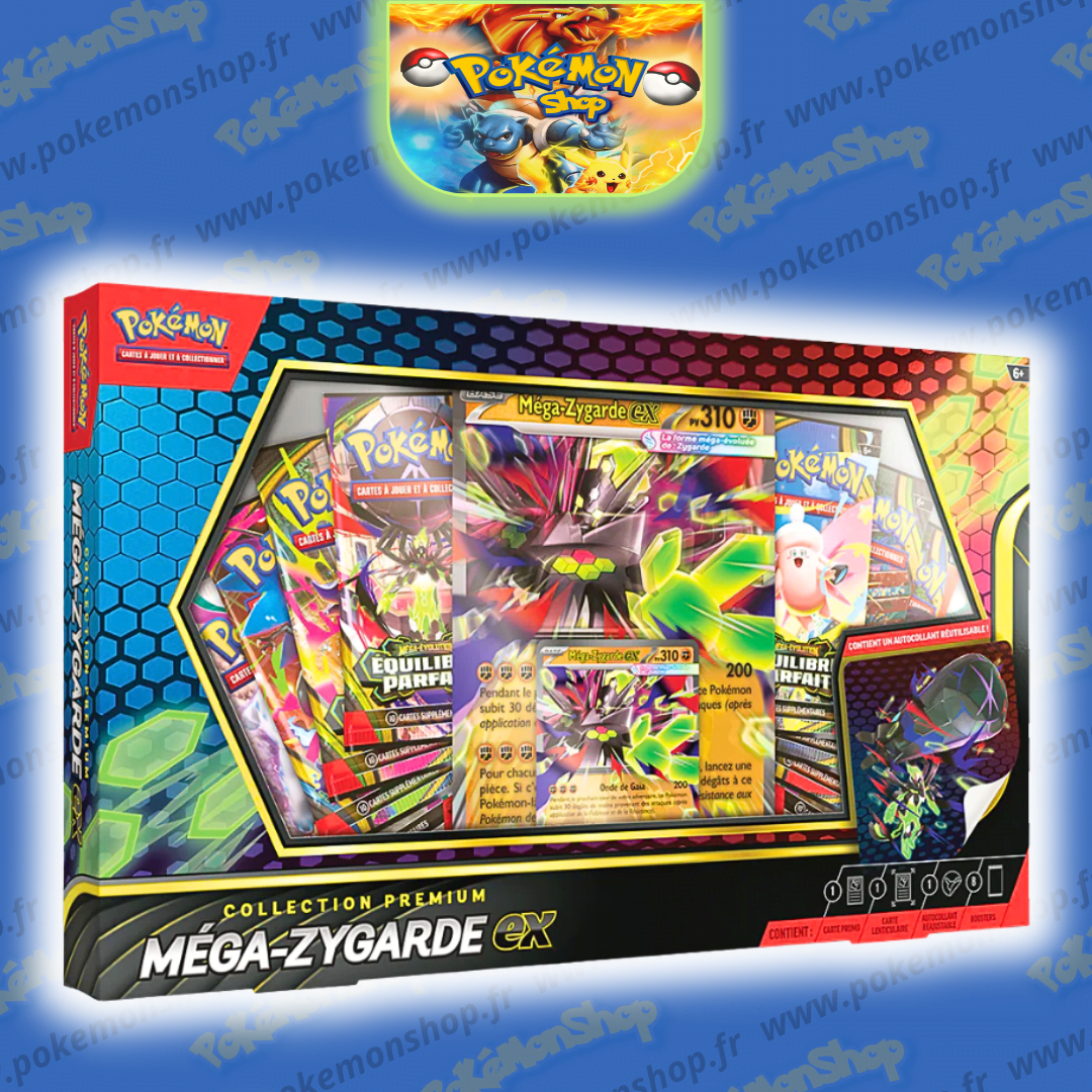 Pokémon Coffret Premium Méga Zygarde Ex Officiel Fr Neuf - Image 3