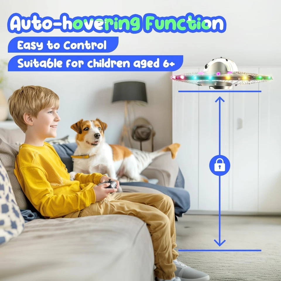 Beginner-Friendly Remote Control Airplane with LED Lights & 15 Min Flight Time - Image 4 of 4