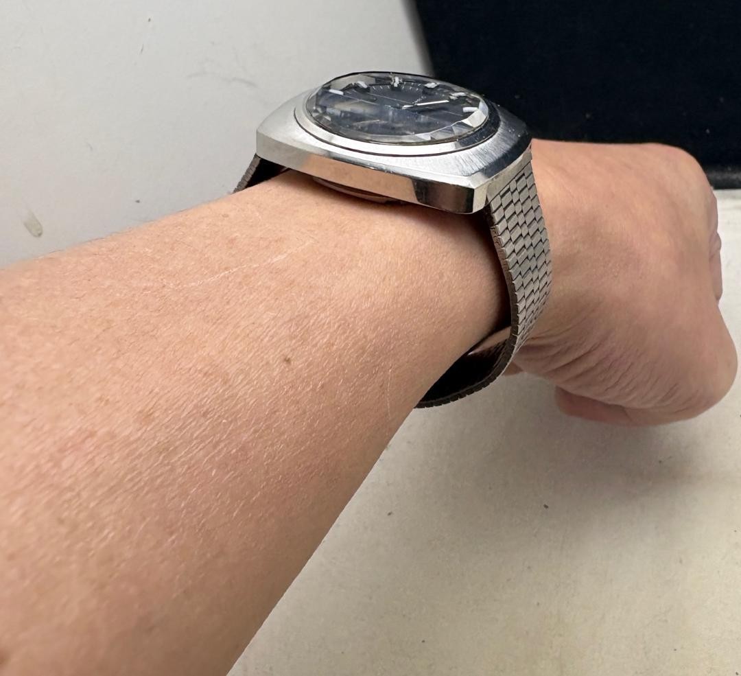 Technos Sky Eagle 70s Automatic Watch 3-Side Cut … - image 3