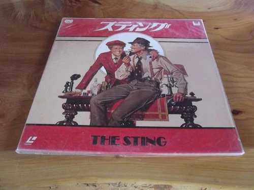 LASER DISC THE STING 2 DISC SET     ** GREAT ** MUST SEE *