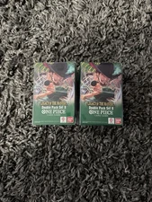 One Piece CCG Op-12 Legacy Of The Master Double Pack Set Of 8 Lot Of 2