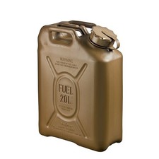 New Genuine Scepter Field Drab Brown Military Fuel Can Mfc 5 Gallon 20 Liters