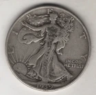 1939 D WALKING LIBERTY HALF-DOLLAR 90% SILVER DENVER .50¢ UNITED STATES