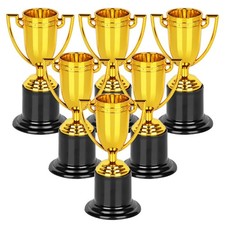 Mini Trophies,Gold Trophy Award, Plastic Trophies for Kids, 4 Inch Trophy Cups