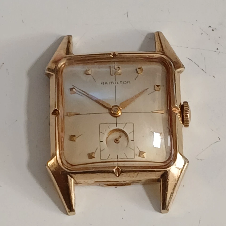 Reloj Hombre Hamilton Años 50 Hamilton Murray Crosshair Cal 730 10KTGF Hombre 27mm Foto 2 de 4