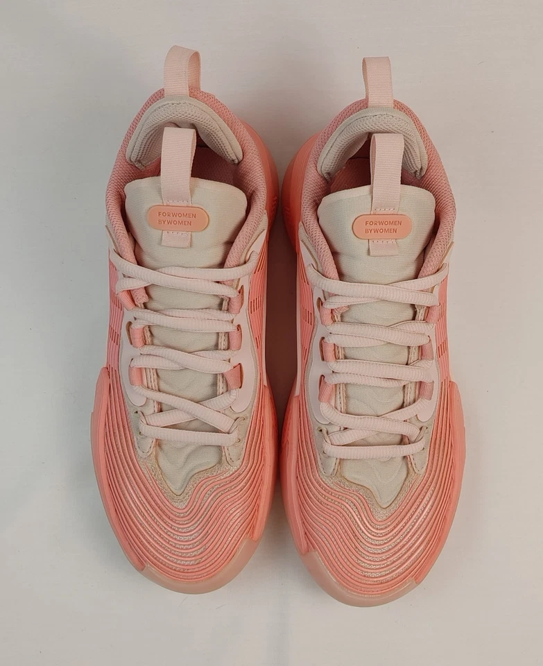 Adidas Exhibit Select 2.0 Womens Basketball Shoes Semi Pink Spark Size 7 - Image 2 of 4