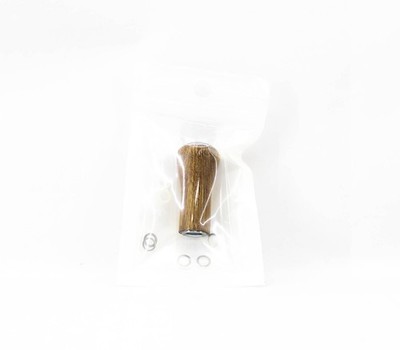 Rev Handle Knob 40 mm Wood Silver Shimano A Daiwa S (4533)