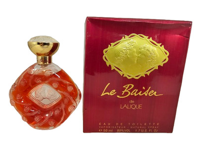 Le Baiser de Lalique 1.7 oz Eau De toilette spray - NEW IN BOX - VINTAGE -SEAL