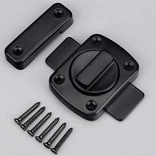 Door Lock, Bolt Lock Solid revolving Door Lock/pet Door Lock, Cabinet Furnitu... - Picture 6 of 8