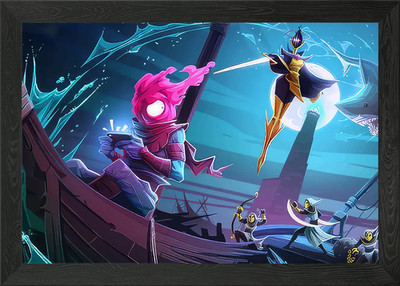 dead cells Framed Wall Art Poster Canvas Print Picture