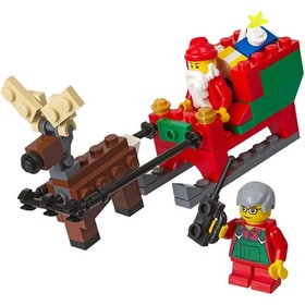 LEGO [Seasonal] - Santa's Sleigh Building Set - Christmas (40059)