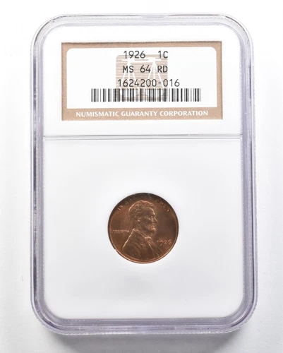 1926 Lincoln Wheat Cent MS64 RD NGC *1798