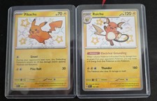 Pikachu - 131/091 and Raichu 132/091  SV: Paldean Fates [PAF] Ultra Rare on eBay