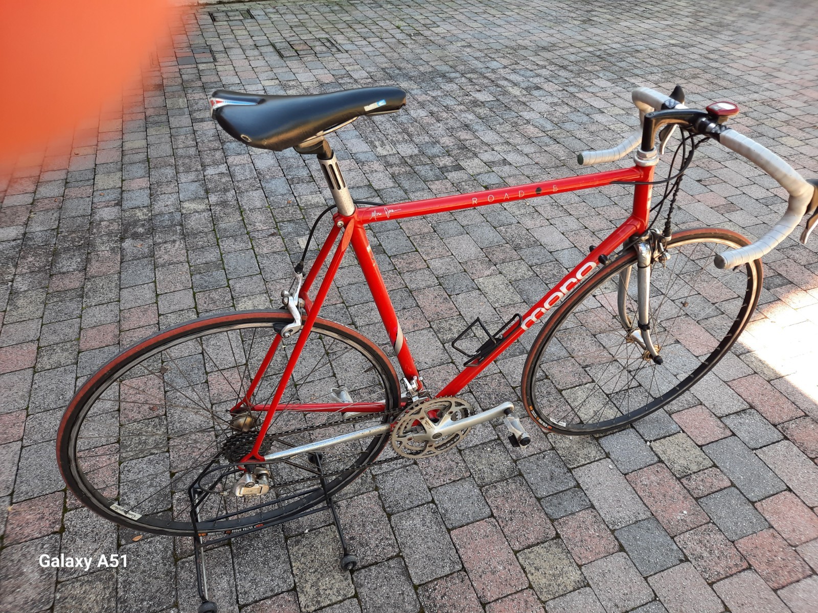 bici da corsa usata per una persona da 170 a 185 cm. Cambi a manubrio. foto 4