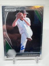 2021 Panini Prizm Draft Picks Baseball SIGNED RC Jacob Steinmetz PDP77