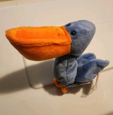 Ty Beanie Babies Scoop The Pelican 1996 PE Pellets Retired