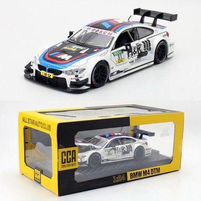 1:24 BMW DTM M4 Rennwagen Modell Legierung mit Licht und Ton Spielzeug Geschenk
