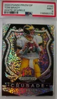 2020 PANINI PRIZM DP TOM BRADY SSP WHITE SPARKLE #100 PSA MINT 9 STUNNER READ