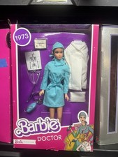 BARBIE 1973 DOCTOR Doll Reproduction Mattel Creations Exclusive NRFB SKU#: GTJ94