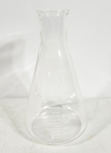 PYREX 4980-1L, 1000mL Narrow Mouth Erlenmeyer Flasks w/ Heavy Duty Rim 