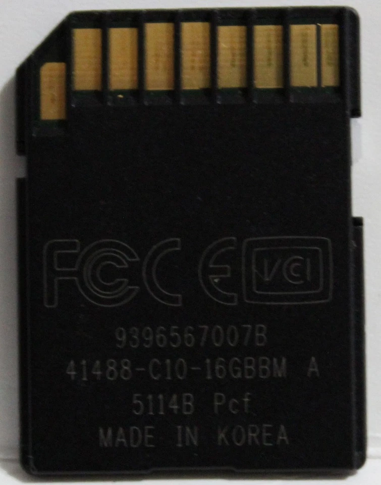 Hyundai Sonata 2015 2016 2017 Factory NAV Navigation Map SD Card 96554-C2001 - Image 2 of 2