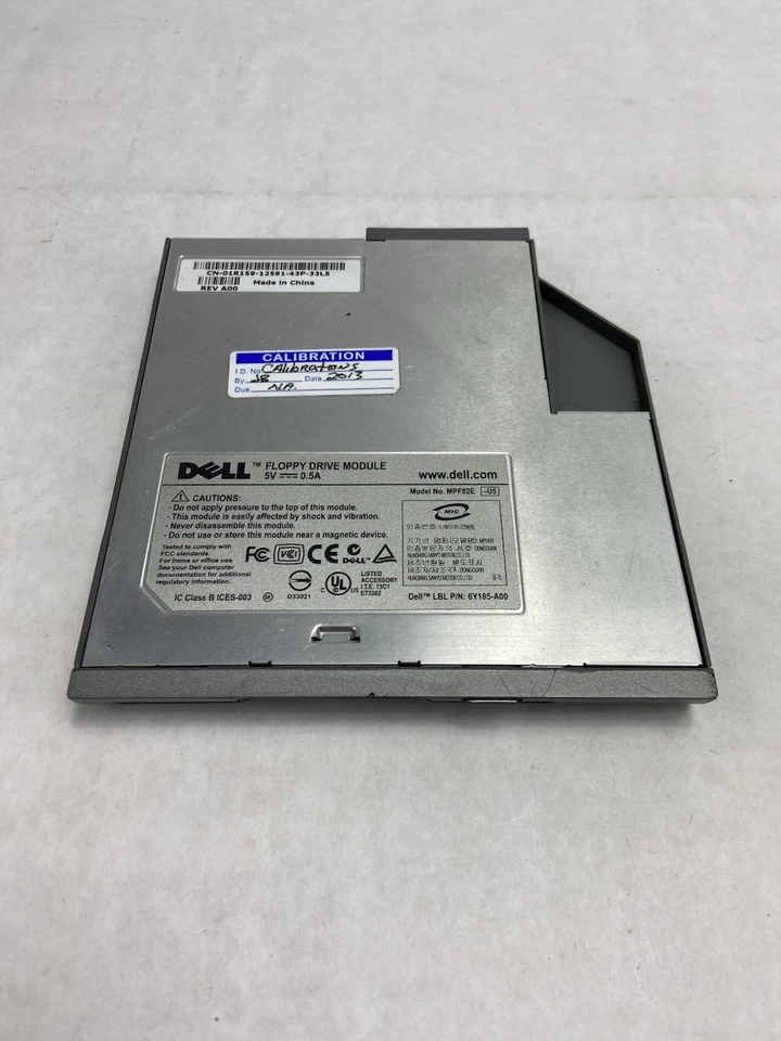 Dell 3.5" Floppy Drive Module Model 6Y185-A00 - Image 2 of 4
