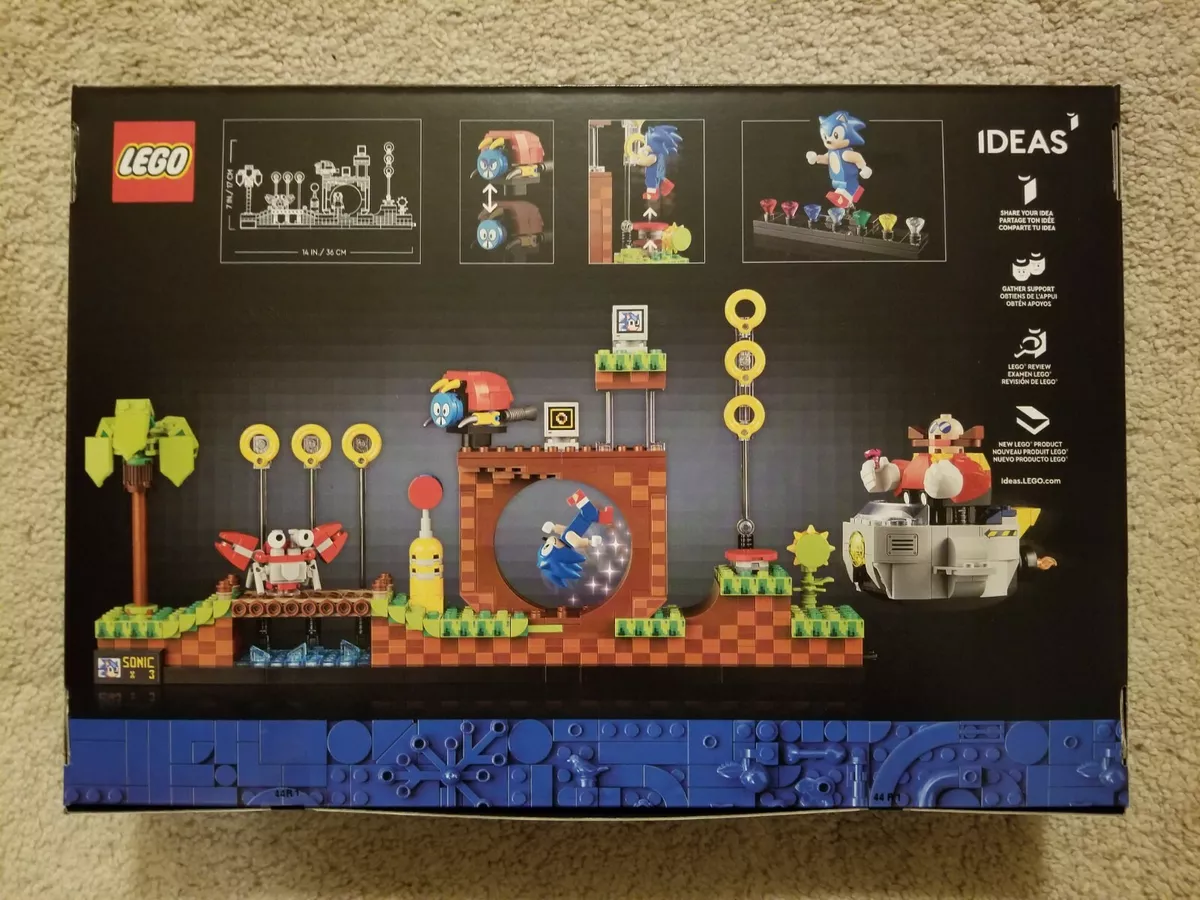 LEGO Ideas Sonic the Hedgehog 21331 - Green Hill Zone Set For Adults