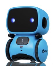 NEW Contixo R1 Learning Educational Kids Robot Toy Talks Sings Dances Blue