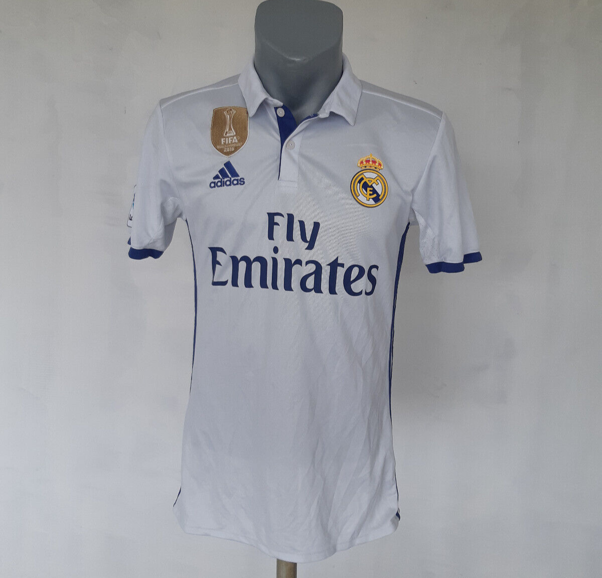 Real Madrid 2016 - 2017 Home Jersey #22 Isco Adidas White