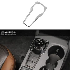 Interior Gear Shift Panel Cover Overlay Decor For Ford Bronco Sport 21-23 Chrome