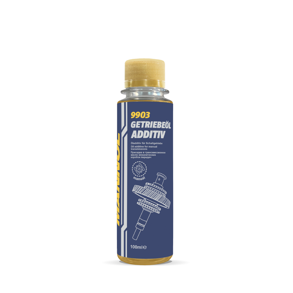5x100ML Mannol Gearbox Manual Transmission Additive Reduces Friction