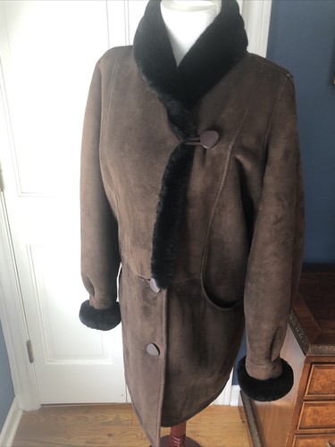 OVERLAND Sheepskin LADIES Dark BROWN 