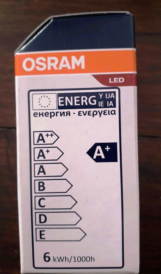 OSRAM - 10 lampadine LED da 6 W - luce calda - Immagine 3 di 4