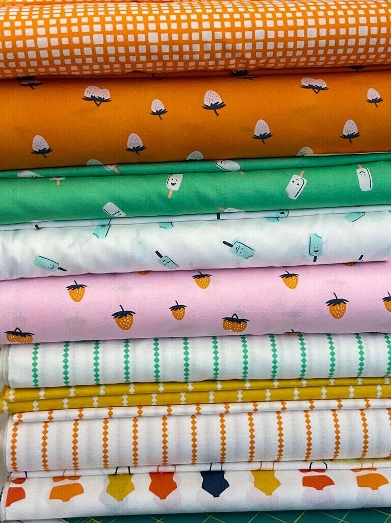 ART GALLERY FABRICS-SUMMER SIDE BY DANA WILLARD-- MANY