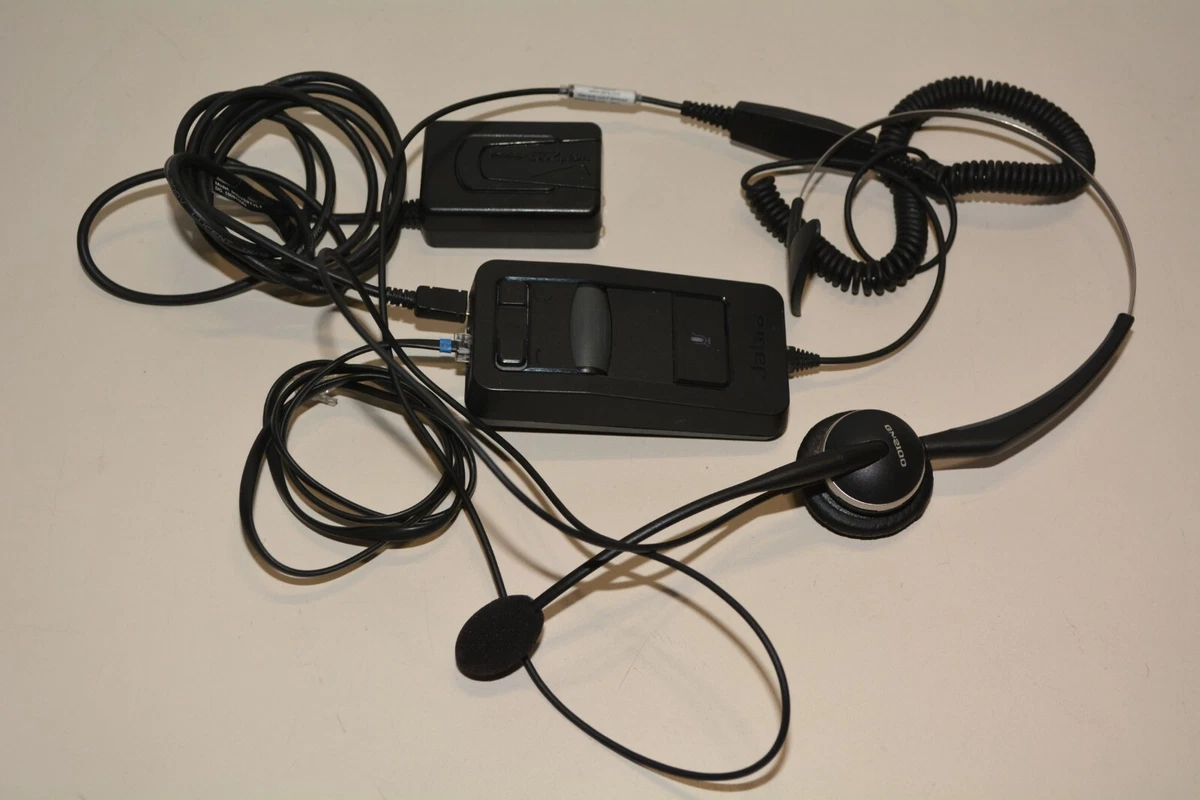 inden længe Rå Medicinsk malpractice Jabra GN2100 Headset 850-09 ENA002 88011-99 QD Cable and USB | eBay