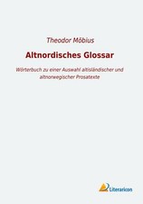 Altnordisches Glossar | Buch | 9783965063778