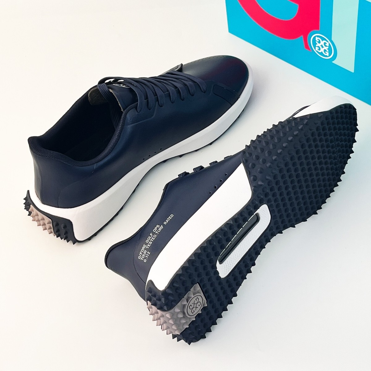 New G/FORE G.112 Golf Shoes P.U. Leather Men's Size 10-12 New G/FORE G.112 Golf Shoes P.U. Leather Men's Size 10-12
