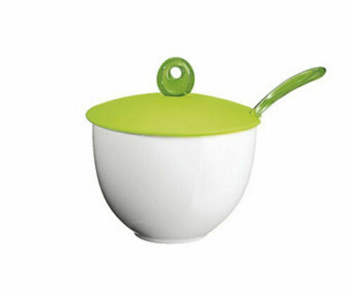 Tisaniera Egan Pane Amore E Fantasia - Porcellana Verde, Made In Italy