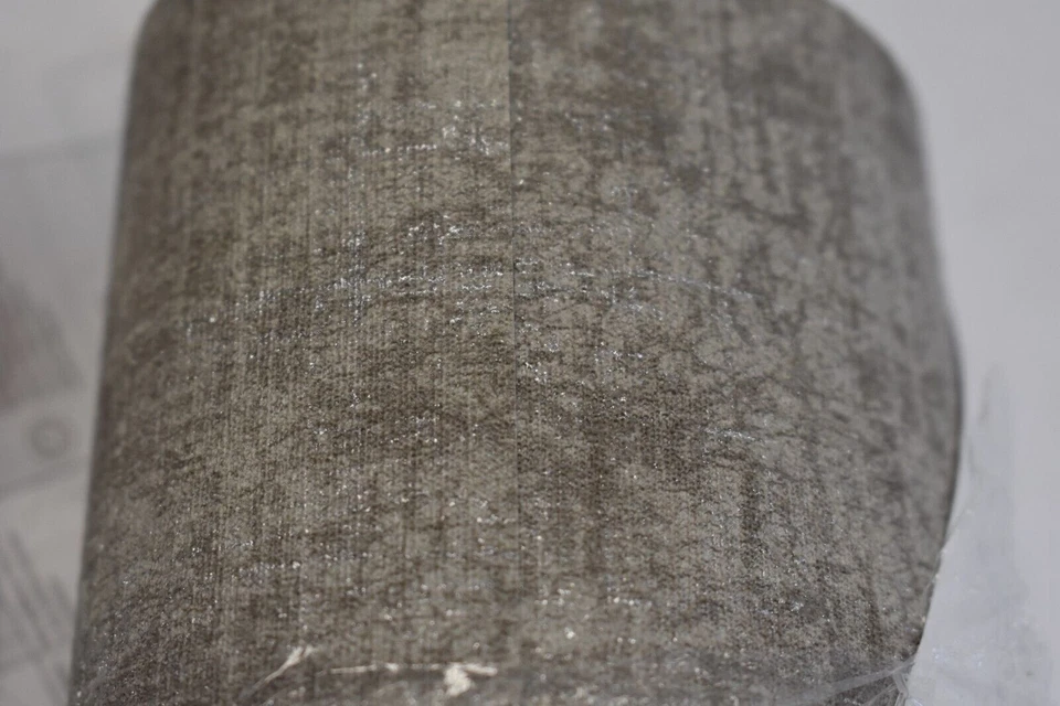 Текстурированные состаренные серо-серые галерейные обои ASCREATION Havana 21 дюйм x 11 ярдов - Изображение 3 из 4