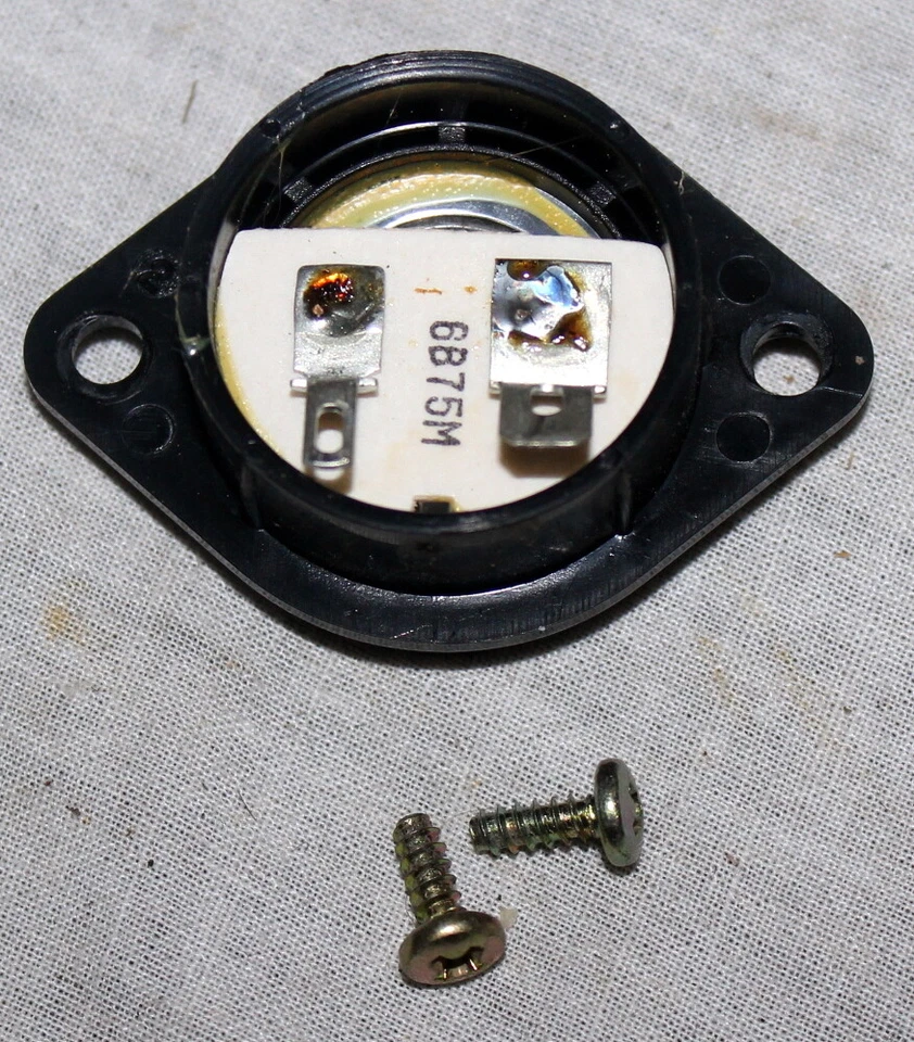 Small 3.5cm Tweeter 6B75M Speaker w/ Mounting Screws 7g  - Image 2 of 2