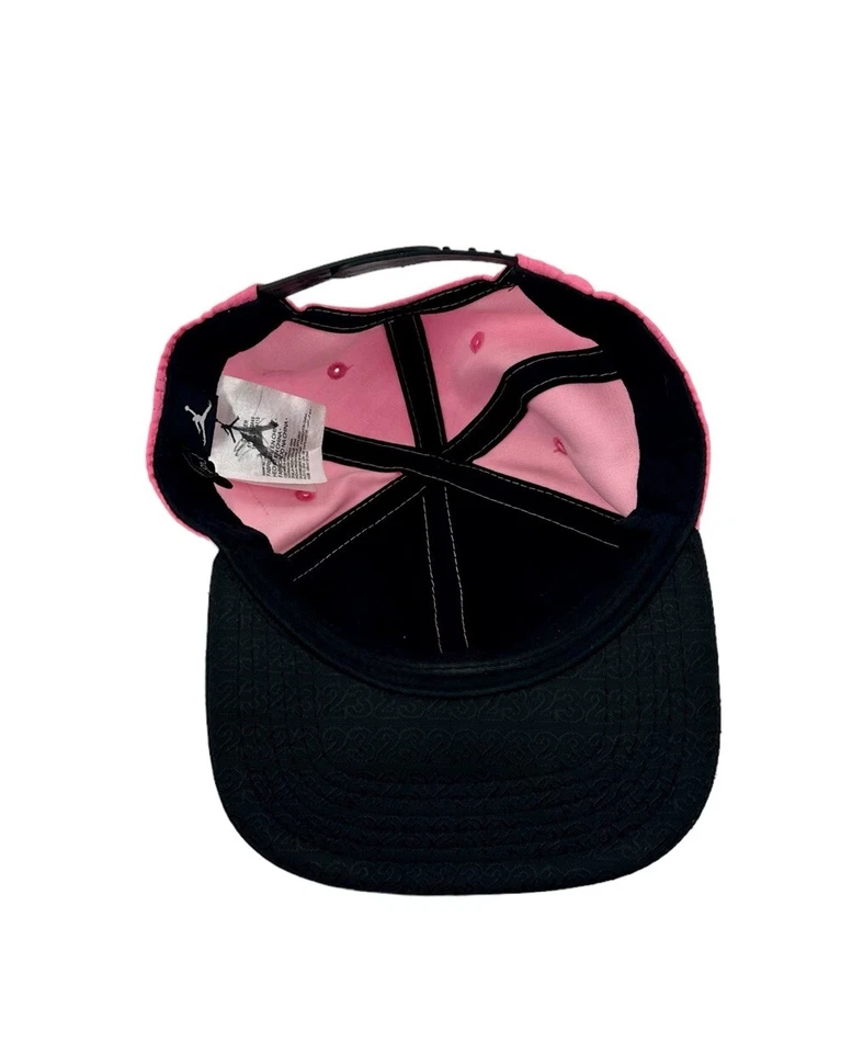 Nike Air Jordan SnapBack Gorra Gorra Niño Niña’s Talla Única Ajustable Rosa Jumpman Foto 4 de 4