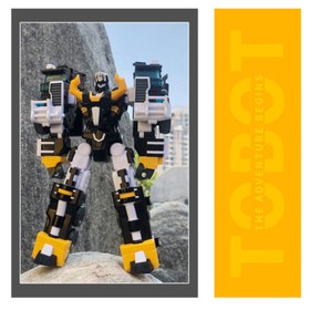 TOBOT V Galaxy Detectives Mini Transform Figure Commander Tank Beast Trail Robot