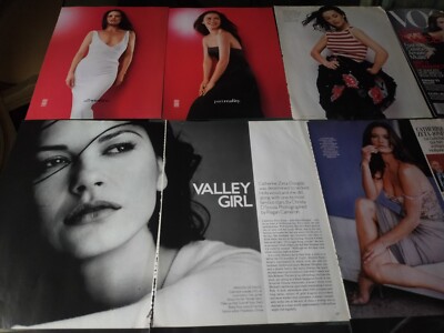 CATHERINE ZETA-JONES ÜBER 80 MAGAZINAUSSCHNITTE AUS ALLER WELT