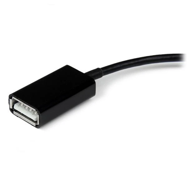 StarTech SDCOTG USB OTG Adapter Cable for Samsung Galaxy Tab 6" Black - Image 2 of 4