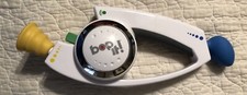 Bop It Talking Handheld Electronic Reflex Game White 2008 Hasbro TESTED WORKING